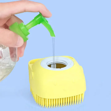Gentle & Effective Dog Bath Brush for Easy Grooming